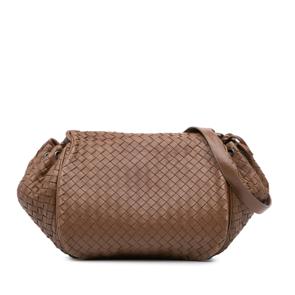 Pre-Loved Bottega Veneta Nappa Intrecciato Flap Crossbody - Picture 1 of 10